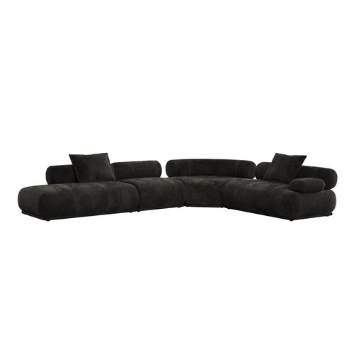 Zuiver Sofa Rembrandt 7,5-zit rechts donkerbruin Zuiver Sofa Rembrandt 7,5-zit rechts donkerbruin