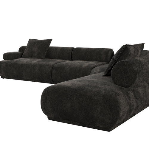 Zuiver Sofa Rembrandt 7,5-zit links donkerbruin Zuiver Sofa Rembrandt 7,5-zit links donkerbruin