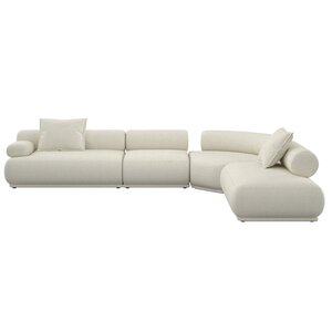 Zuiver Sofa Rembrandt 7,5 places gauche beige Zuiver Sofa Rembrandt 7,5 places gauche beige