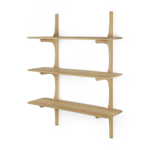 Ethnicraft PI wandplank eik - 3 planken