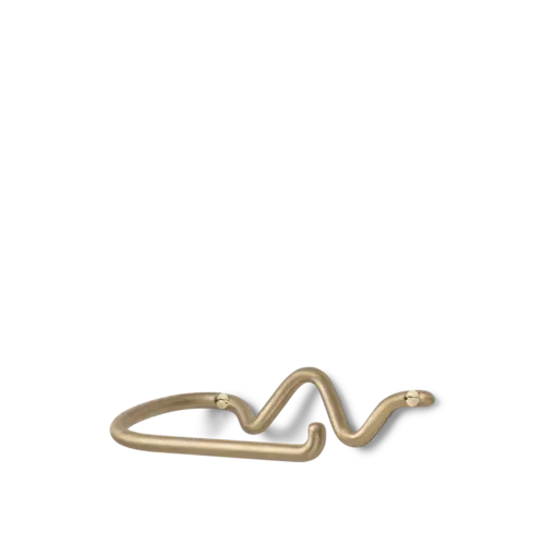 Ferm Living Curvature porte-rouleau en laiton