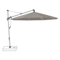 Sombrano S+ parasol stof 461 taupe geanodiseerd aluminium frame