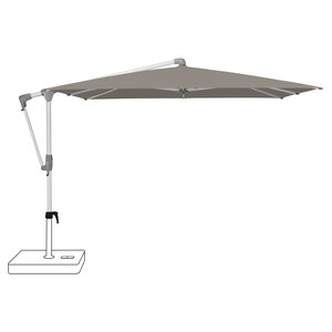 Glatz Sunwing casa zweefparasol frame geanodiseerd aluminium stofklasse 4 taupe (461) Glatz Sunwing casa zweefparasol frame geanodiseerd aluminium stofklasse 4 taupe (461)