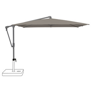 Glatz Sunwing casa zweefparasol frame anthraciet stofklasse 4 taupe (461) Glatz Sunwing casa zweefparasol frame anthraciet stofklasse 4 taupe (461)