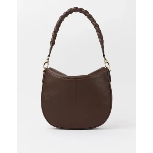 O My Bag Lana handtas - soft grain leder chocolate