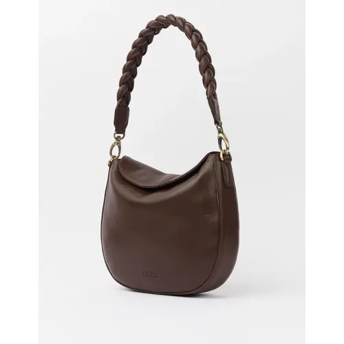 O My Bag Lana handtas - soft grain leder chocolate