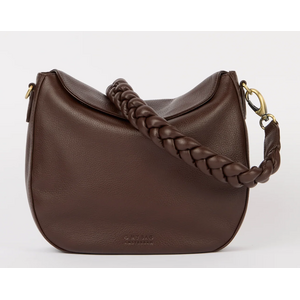 O My Bag Lana handtas - soft grain leder chocolate O My Bag Lana handtas - soft grain leder chocolate