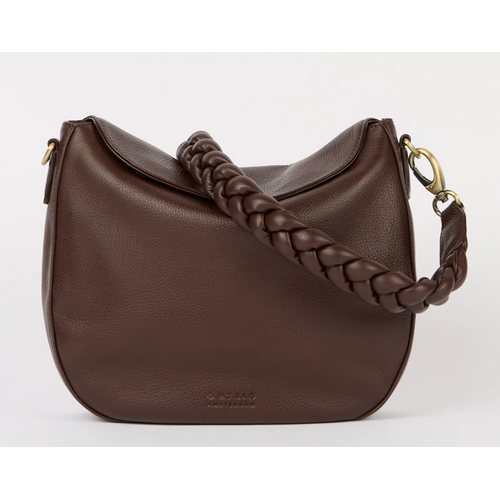 O My Bag Lana handtas - soft grain leder chocolate O My Bag Lana handtas - soft grain leder chocolate