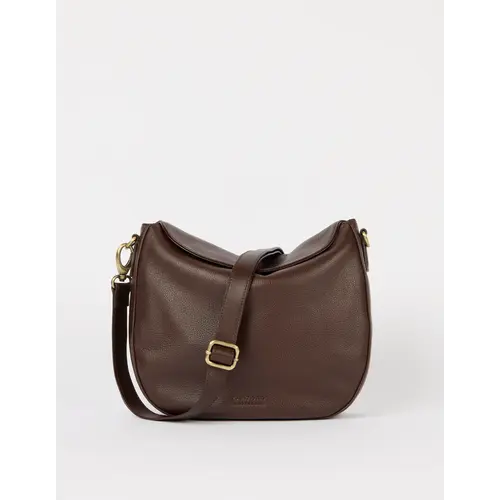 O My Bag Lana handtas - soft grain leder chocolate