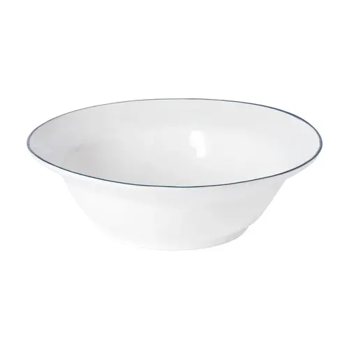 COSTA NOVA Beja saladekom wit blauw