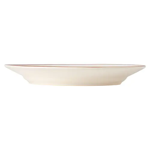 COSTA NOVA Beja eetbord wit rood 28 cm
