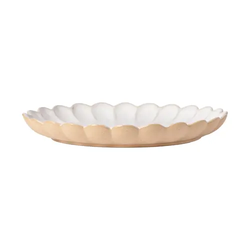 COSTA NOVA Marrakesh eetbord wit zand 28 cm