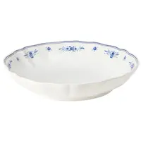 Vila saladekom wit blauw 34 cm