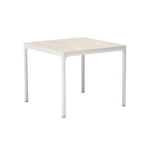Houe Four tuintafel muted white - shell ceramic top Houe Four tuintafel muted white - shell ceramic top