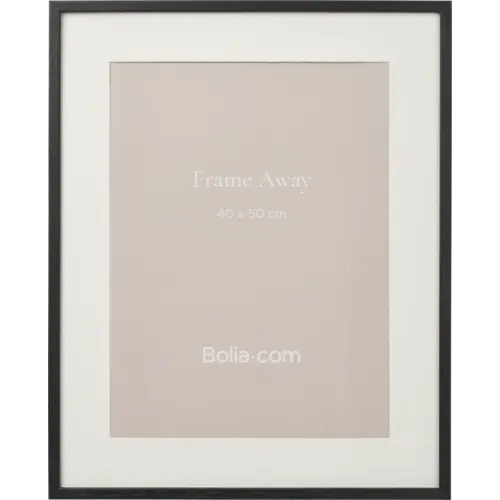 Bolia Frame away fotolijst zwart hout 40 x 50 met passepartout Bolia Frame away fotolijst zwart hout 40 x 50 met passepartout