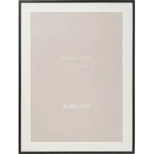 Bolia Frame away fotolijst zwart hout 60 x 80 met passepartout Bolia Frame away fotolijst zwart hout 60 x 80 met passepartout