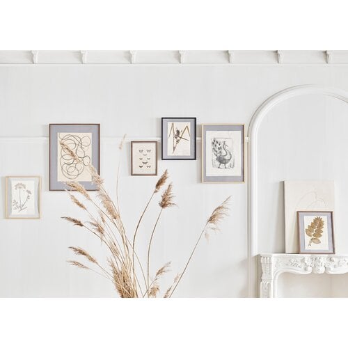 Bolia Frame away fotolijst zwart hout 60 x 80 met passepartout Bolia Frame away fotolijst zwart hout 60 x 80 met passepartout