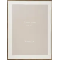 Frame away fotolijst donker hout 60 x 80 met passepartout