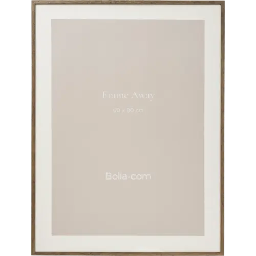 Bolia Frame away fotolijst donker hout 60 x 80 met passepartout Bolia Frame away fotolijst donker hout 60 x 80 met passepartout