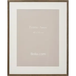 Bolia Frame away fotolijst donker hout 40 x 50 met passepartout Bolia Frame away fotolijst donker hout 40 x 50 met passepartout