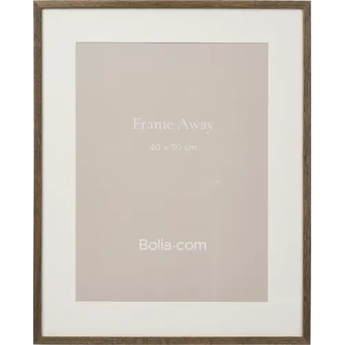 Bolia Frame away fotolijst donker hout 40 x 50 met passepartout Bolia Frame away fotolijst donker hout 40 x 50 met passepartout