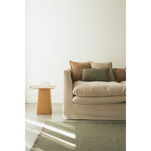 Lorena Canals Handloom rechthoekig kussen kaki Lorena Canals Handloom rechthoekig kussen kaki