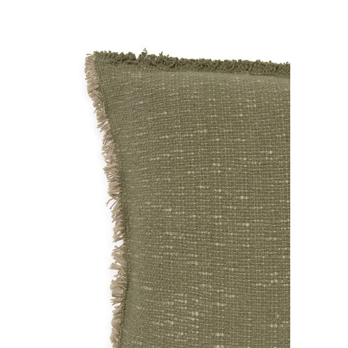 Lorena Canals Handloom rechthoekig kussen kaki Lorena Canals Handloom rechthoekig kussen kaki