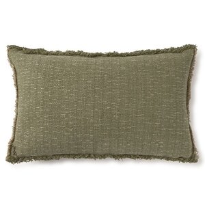 Lorena Canals Handloom rechthoekig kussen kaki Lorena Canals Handloom rechthoekig kussen kaki