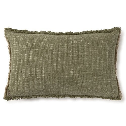 Lorena Canals Handloom rechthoekig kussen kaki Lorena Canals Handloom rechthoekig kussen kaki