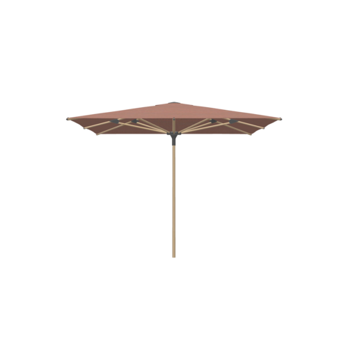 Jardinico Amalfi parasol A12 alu teak doek C310 amber Jardinico Amalfi parasol A12 alu teak doek C310 amber