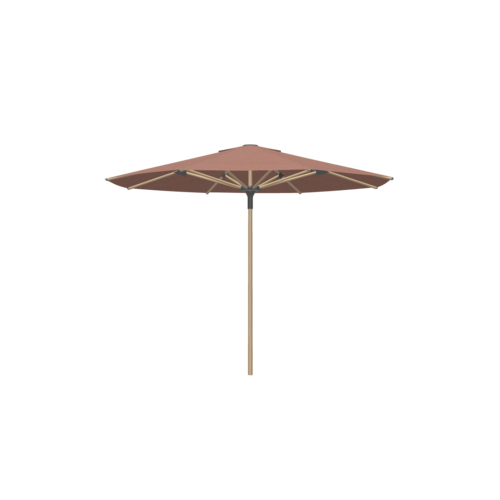 Jardinico Amalfi parasol A12 alu teak doek C310 amber Jardinico Amalfi parasol A12 alu teak doek C310 amber