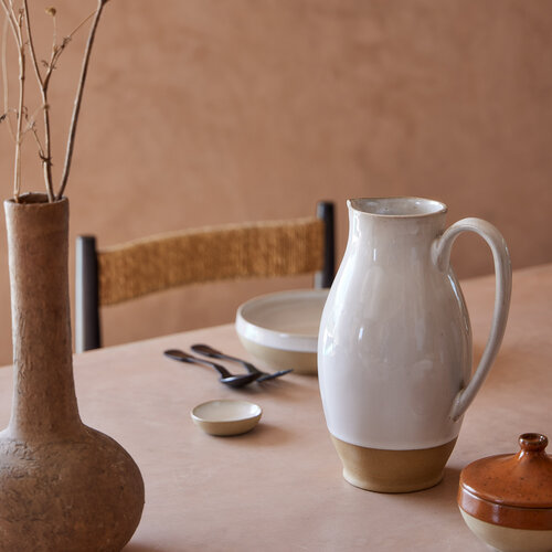 COSTA NOVA Marrakesh pichet blanc sable 237 cl COSTA NOVA Marrakesh pichet blanc sable 237 cl