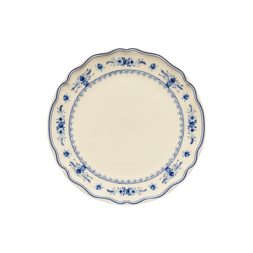 COSTA NOVA Vila assiette plate beige bleu 27 cm COSTA NOVA Vila assiette plate beige bleu 27 cm