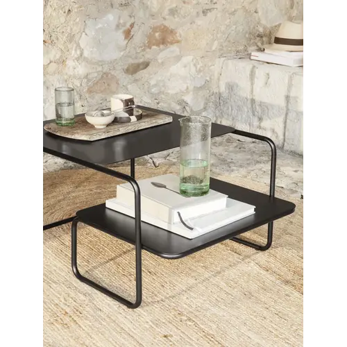 Ferm Living Level salontafel Black - TOONZAALMODEL