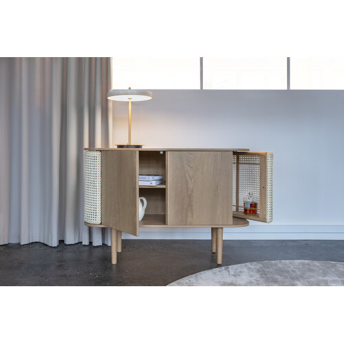 Umage Copy of Treasures dressoir 3 deuren eikenhout stof white sands Umage Copy of Treasures dressoir 3 deuren eikenhout stof white sands