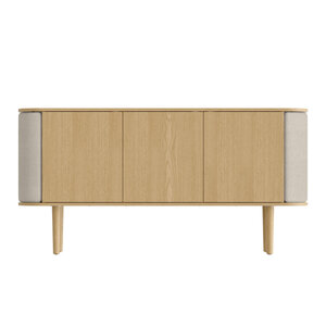 Umage Copy of Treasures dressoir 3 deuren eikenhout stof white sands Umage Copy of Treasures dressoir 3 deuren eikenhout stof white sands