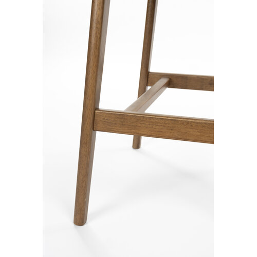 Dutchbone Marais barstoel walnoot/beige ZH 68 Dutchbone Marais barstoel walnoot/beige ZH 68