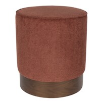 Bellevue poef rood