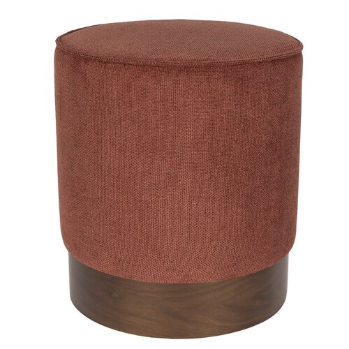 Dutchbone Bellevue poef rood Dutchbone Bellevue poef rood