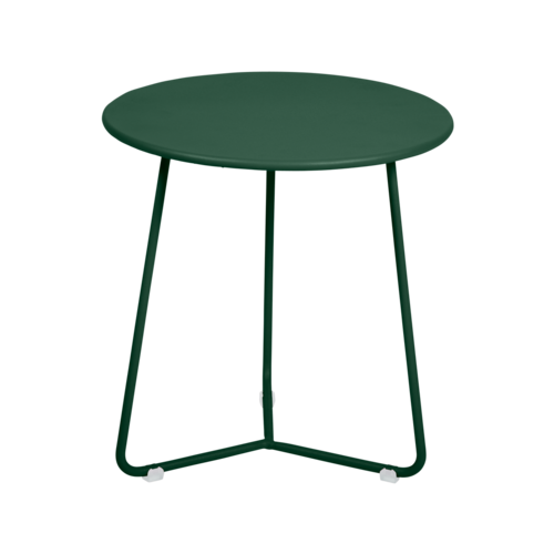 Fermob Cocotte bijzettafel vert cedre metaal Ø 34,5 x H 36 Fermob Cocotte bijzettafel vert cedre metaal Ø 34,5 x H 36