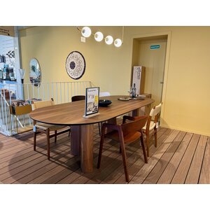 Paul Rogers Pillar eettafel 260x110 walnoot - TOONZAALMODEL Paul Rogers Pillar eettafel 260x110 walnoot - TOONZAALMODEL