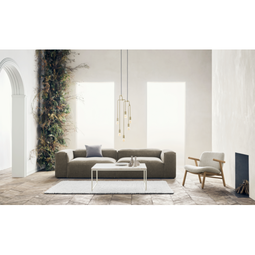 Bolia Cosh fauteuil lage rugleuning - oiled oak, vella dark brown Bolia Cosh fauteuil lage rugleuning - oiled oak, vella dark brown