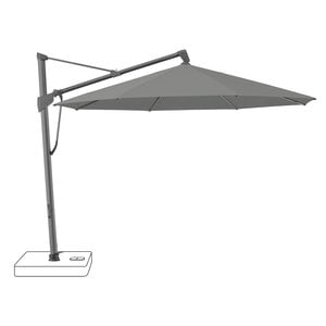 Glatz Parasol déporté Sombrano S+ structure anthracite, tissu classe 2, Stone Grey 157 Glatz Parasol déporté Sombrano S+ structure anthracite, tissu classe 2, Stone Grey 157