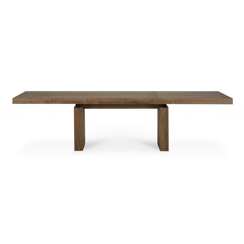Ethnicraft Double uitschuifbare eettafel teak 200/300 x 100 Ethnicraft Double uitschuifbare eettafel teak 200/300 x 100
