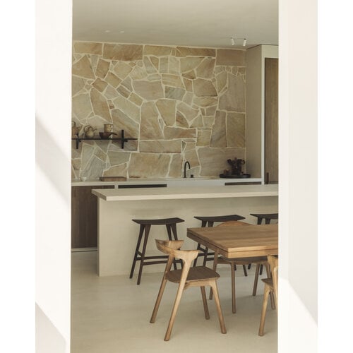 Ethnicraft Double uitschuifbare eettafel eik 200/300 x 100 Ethnicraft Double uitschuifbare eettafel eik 200/300 x 100