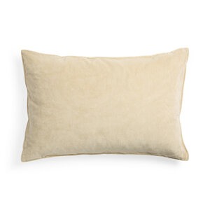 Ethnicraft Coussin rectangulaire Ethnicraft Velvet sable 60 x 40 cm Ethnicraft Coussin rectangulaire Ethnicraft Velvet sable 60 x 40 cm