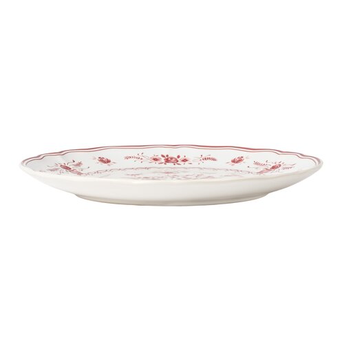 COSTA NOVA Vila dessertbord wit rood 21 cm