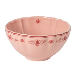 COSTA NOVA Bol à soupe et céréales Costa Nova Vila rose-rouge Ø 16,2 cm