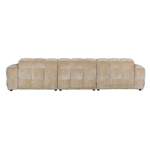 Dutchbone Hackman sofa 4,5 zit velours beige