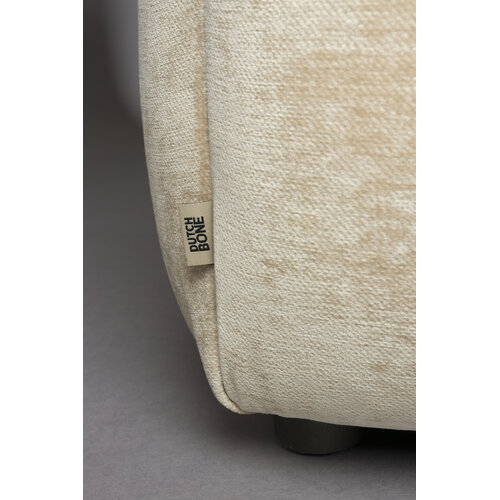 Dutchbone Hackman sofa 4,5 zit velours beige
